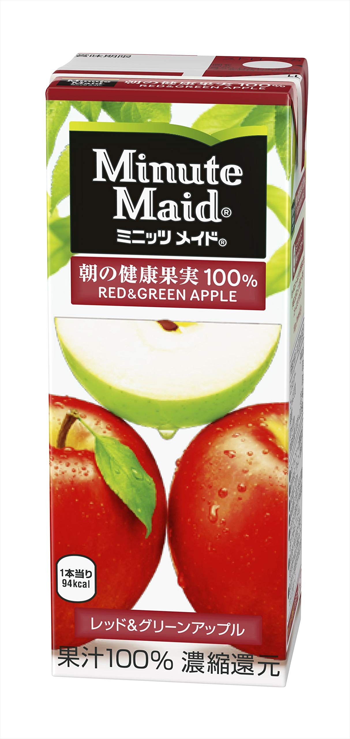 Amazon.co.jp: [冷蔵] ミニッツメイド レッド&グリーンアップル100